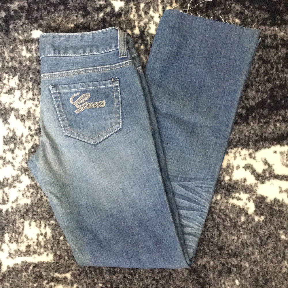 Guess Low Rise Boot Cut Jeans